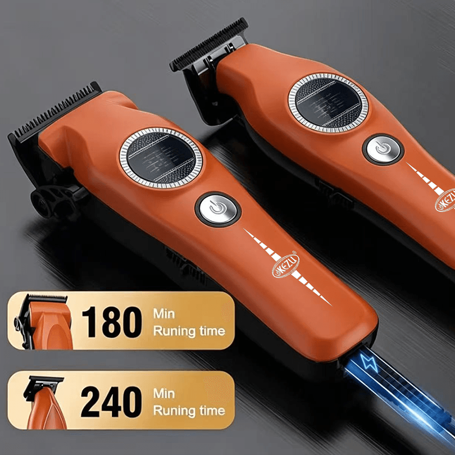 KEZU K-A85 Professional Hair Clipper Set - Brushless Motor Trimmer - Image 3