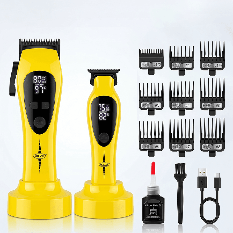 KEZU professional hair clippers set